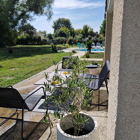 Villa Demeure En Pierre Avec Piscine Privee Etauliers Exterior foto